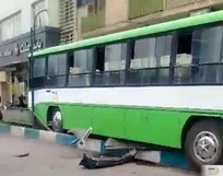 ببینید| یک تصادف به سبک GTA در کرمان همه را متعجب کرد