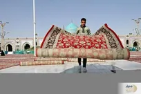 ببینید| روایتی از بافت فرش‌های حرم مطهر امام‌رضا(ع) که گریه همه را درآورد