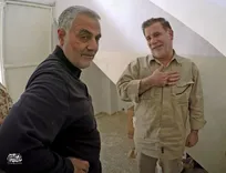 تصویر منتشر نشده از شهیدان حاج قاسم و نیلفروشان