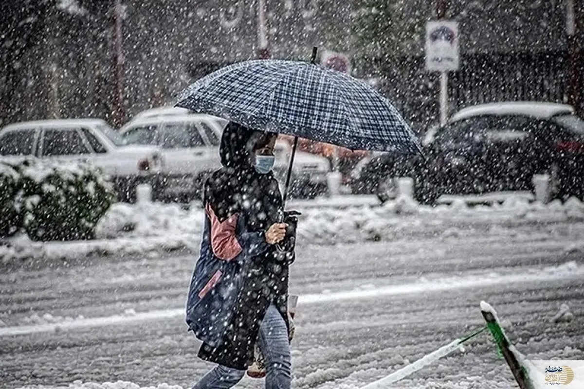 برف و باران تا ساعتی دیگر در تهران