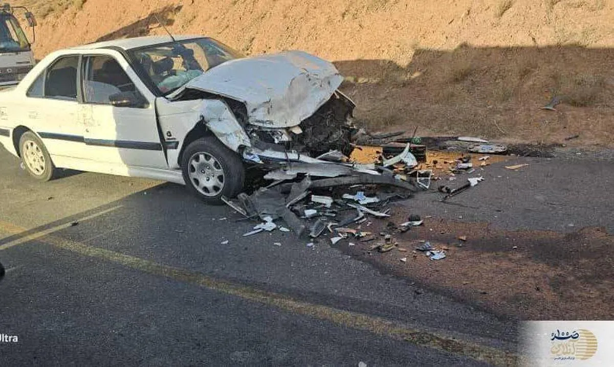 انحراف به چپ پژو ۴۰۵ جان ۳ نفر را گرفت/ محور دهلران-مهران در سوگ حادثه دلخراش