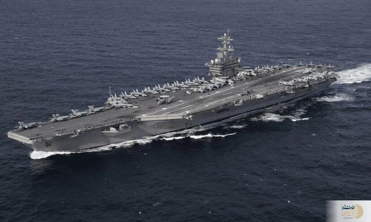جزئیات برخورد موشک های سپاه به هواپیمابر CVN ۷۲ آمریکا