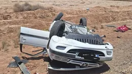 واژگونی وحشتناک پژو چند فوتی به همراه داشت؟