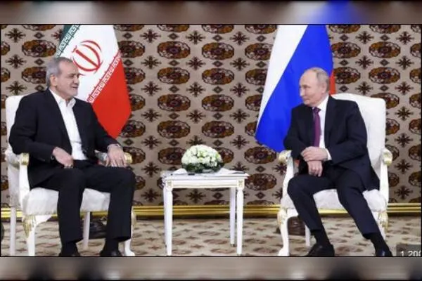 پزشکیان و پوتین جمعه دیدار می‌کنند