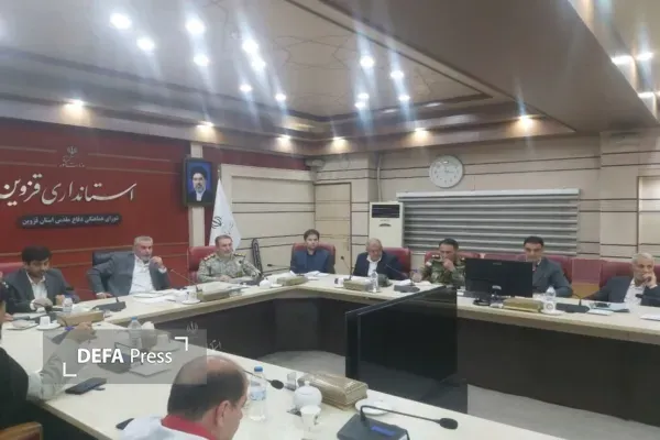 شورای هماهنگی دفاع مقدس قزوین با محوریت برگزاری اختتامیه کنگره ملی شعر دفاع مقدس و مقاومت برگزار شد