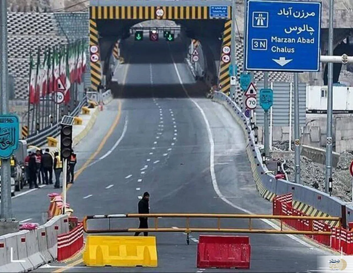 ترافیک وحشتناک جاده شمالی را یکطرفه کرد