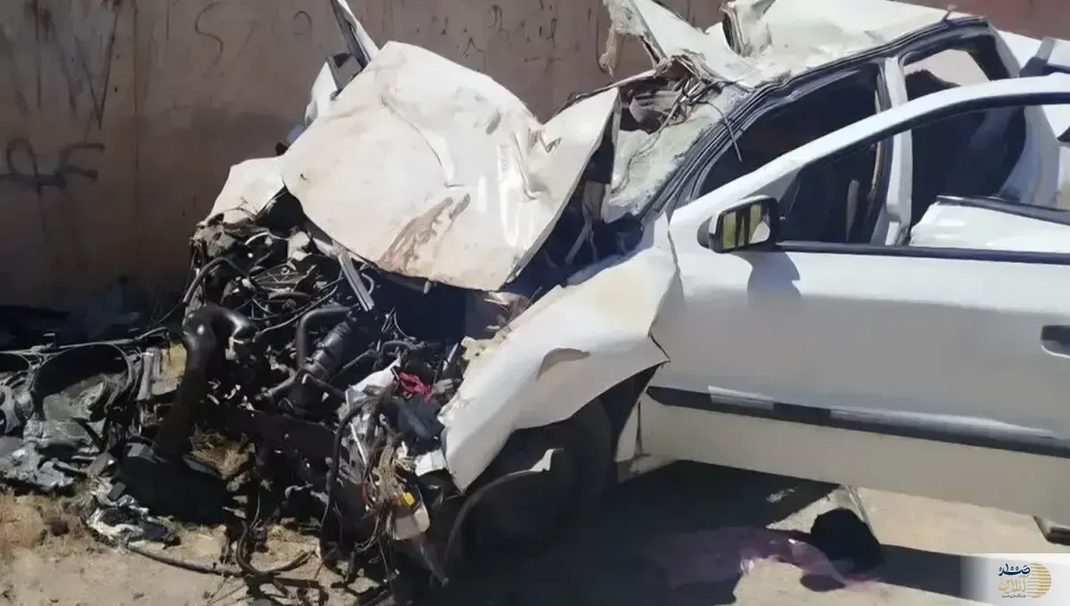 پدر و مادر سالمند قربانی بی‌احتیاطی پسر شدند/ خواب‌ آلودگی راننده در کیلومتر ۲۰ محور قزوین
