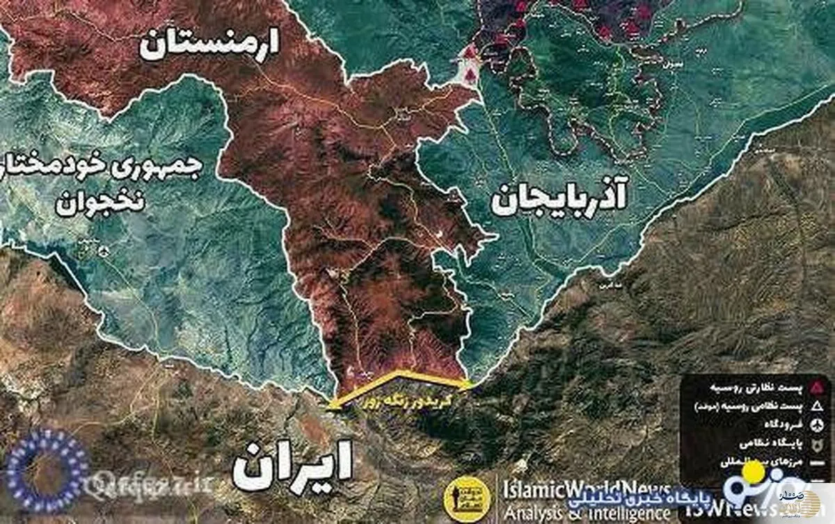 خواب روسیه برای مرزهای ایران