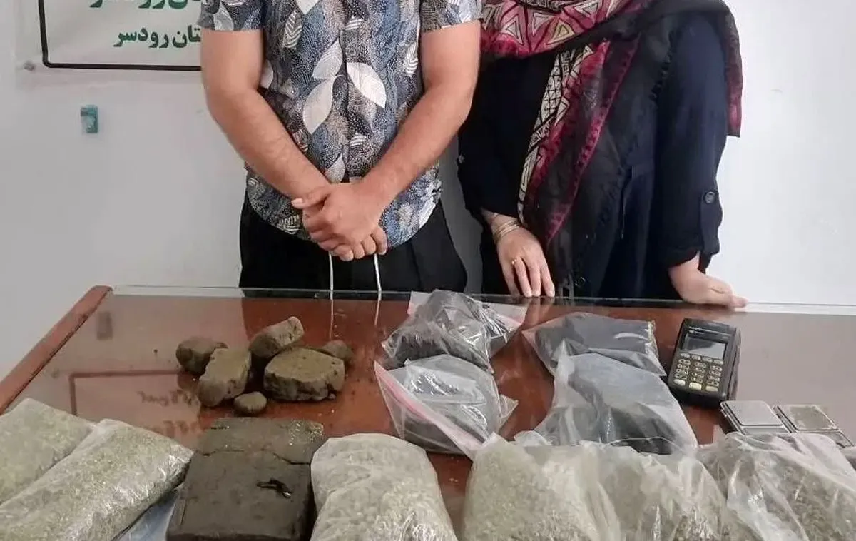 دستگیری باند خانوادگی موادمخدر در کلاچای