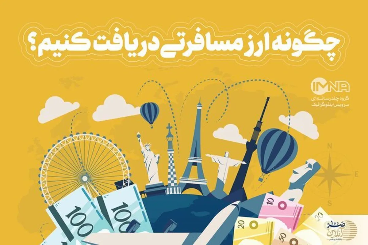 ارز مسافرتی + طریقه گرفتن و مدارک لازم
