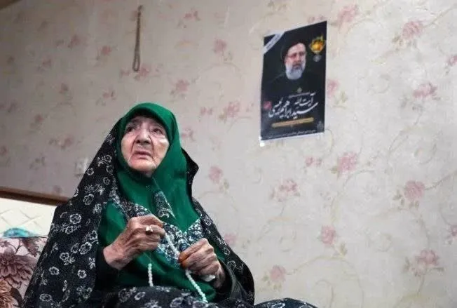 مادر شهید رئیسی