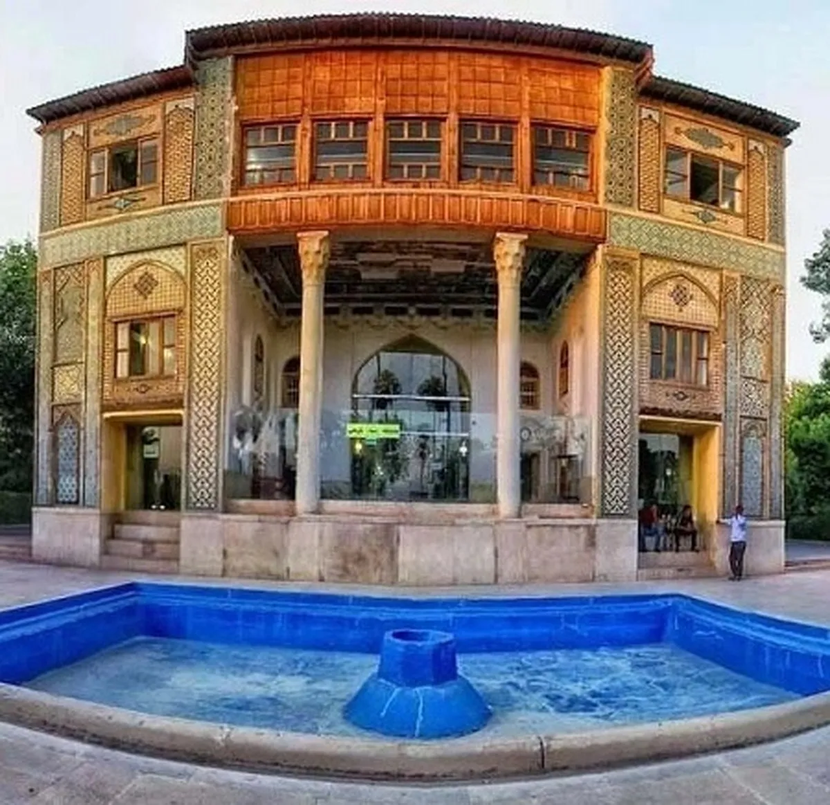 باغ دلگشا؛ باغی زیبا و به جامانده از دوران ساسانیان
