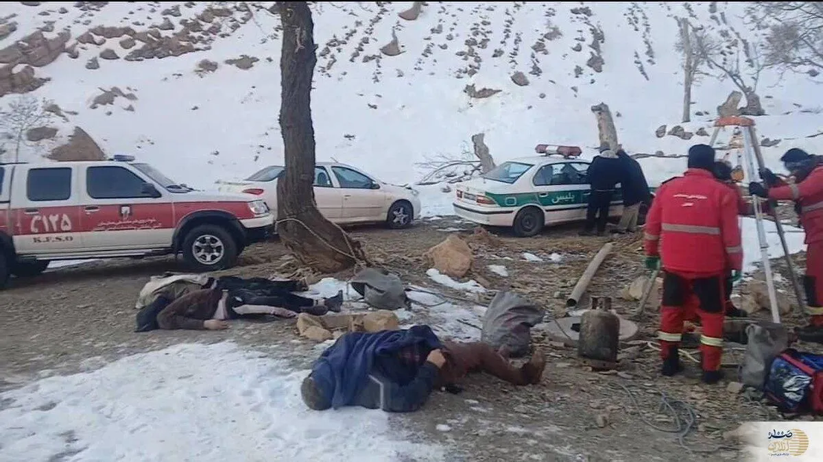 جویندگان گنج در کاشان به استقبال مرگ رفتند