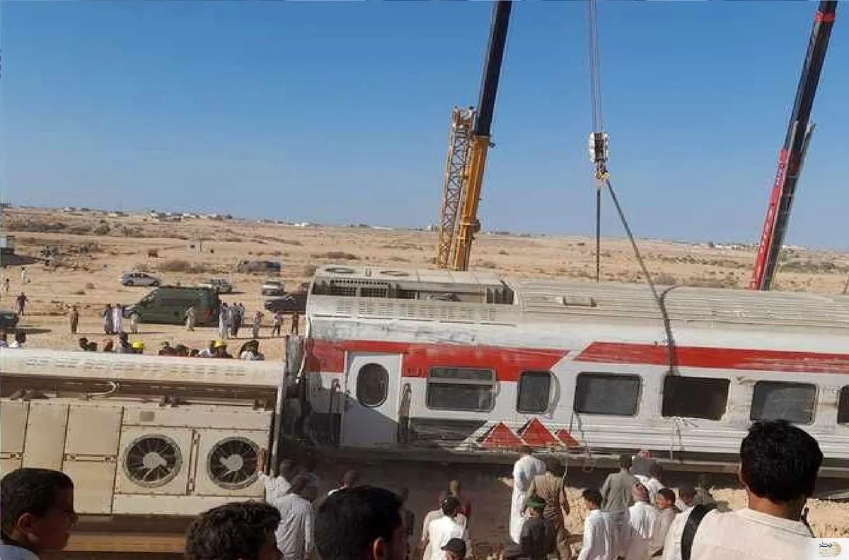 حادثه ریلی/ هفت واگن از ریل خارج شد + تعداد کشته ها